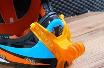 Chin Gopro Mount For Full face Helmet now with your Name & Logo