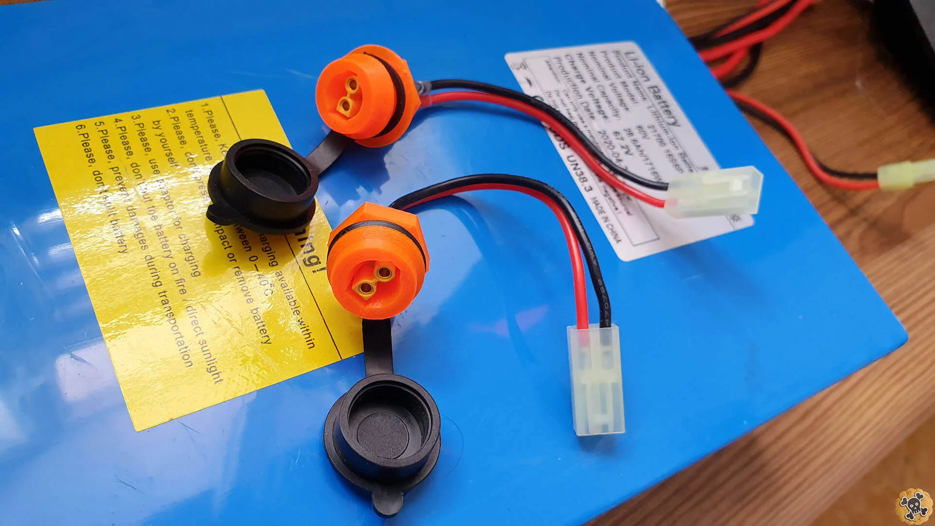 Better Chargin port for Escoot XT30 Mod instead of Dangerous Microphone port ! DIY Set - Image 4