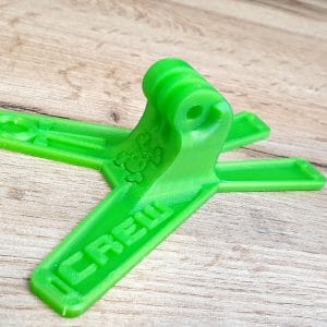 Chin GoPro mount for FULL Face helmet ” Pirate Crew & Ankh”