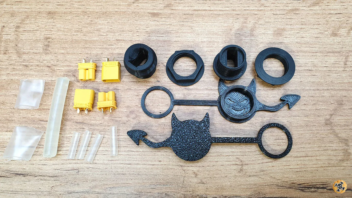 Better Chargin port for Escoot XT30 Mod instead of Dangerous Microphone port ! DIY Set - Image 16