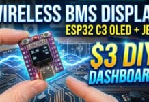 DIY Wireless Monitor for JBD / Xiaoxiang BMS (ESP32-C3 OLED Project)